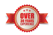 over 30 years experience over 30 years experience
